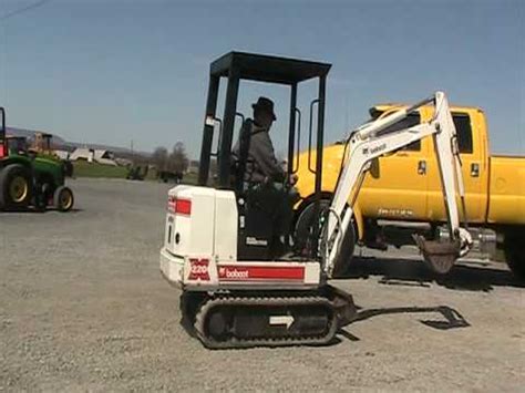 bobcat 220 x mini excavator|220 Compact (Mini) Excavator (Non.